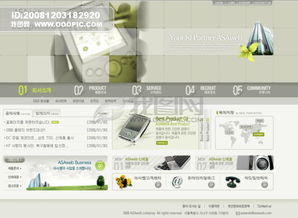 揭示行業稀缺服務 韓國網站模板設計素材深度賞析——高品質PSD資源下載探討